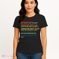 Things We Did Didn't Want Will Won't Do Women's T-Shirt thumb 4