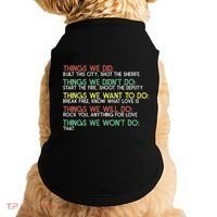 Things We Did Built This City Shot The Sherife Things We Doggie Tank thumb 0