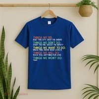 Things We Did Built This City Shot The Sherife Things We T-Shirt thumb 2