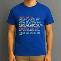 Things We Did Built This City Shot The Sherife Things We T-Shirt thumb 3