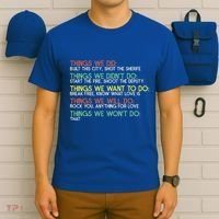 Things We Did Built This City Shot The Sherife Things We T-Shirt thumb 6
