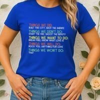 Things We Did Built This City Shot The Sherife Things We Women's T-Shirt thumb 2