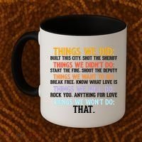 Things We Did Didn't Want Will Won't Do Sarcastic Funny Gift Coffee Mug thumb 2