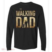 The Walking Dad Comfort Colors Heavyweight Long Sleeve T-Shirt thumb 0