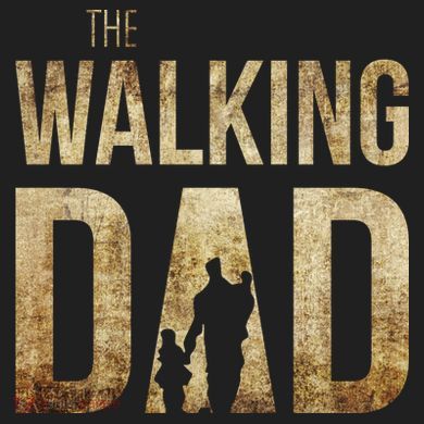 The Walking Dad Comfort Colors Heavyweight Long Sleeve T-Shirt