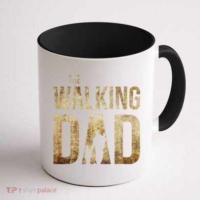 The Walking Dad Coffee Mug back