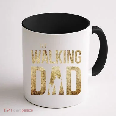 The Walking Dad Coffee Mug back