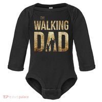 The Walking Dad Baby Long Sleeve Bodysuit thumb 0