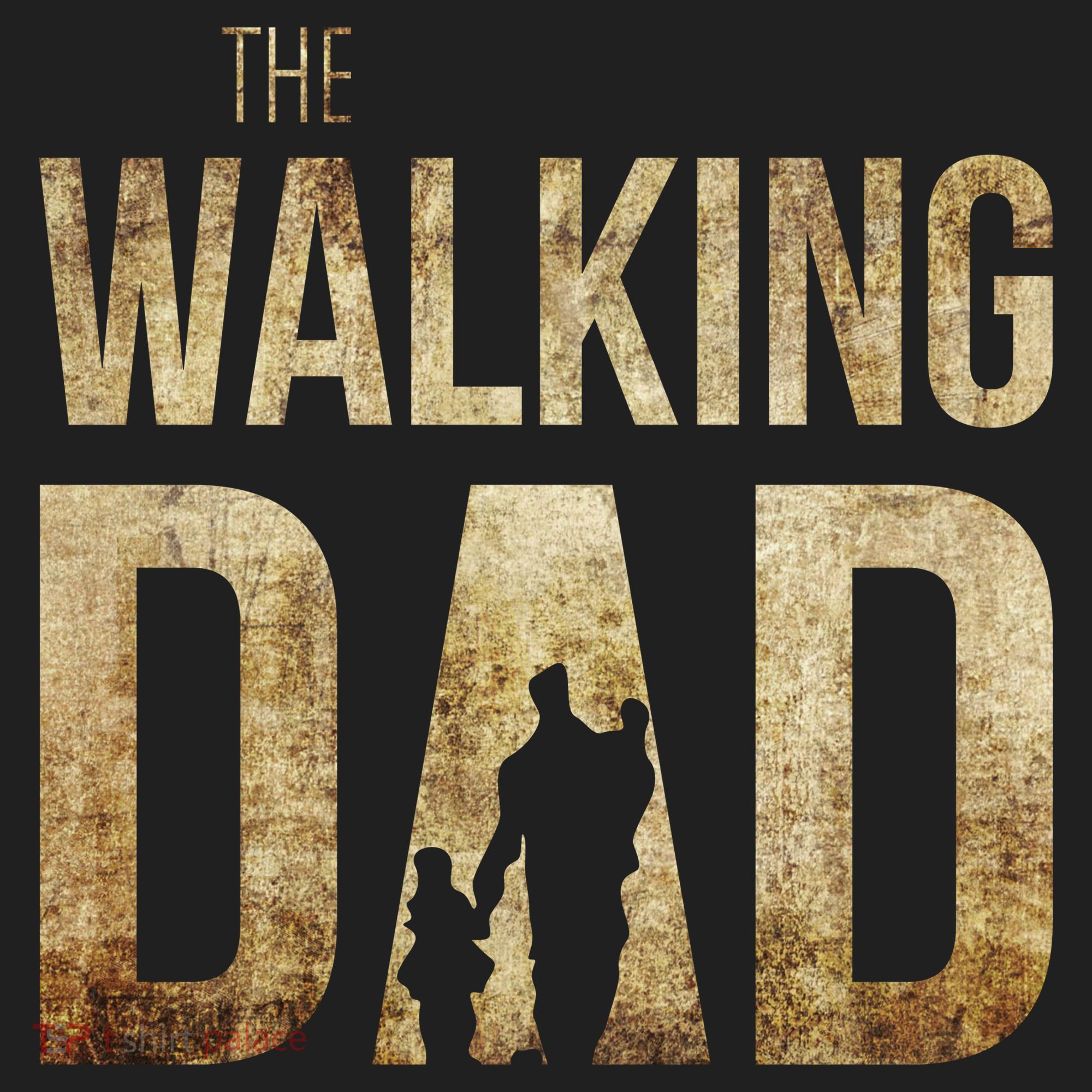 The Walking Dad Golf Towel