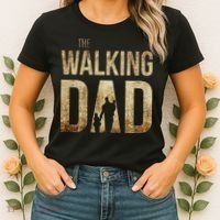 The Walking Dad Women's T-Shirt thumb 2
