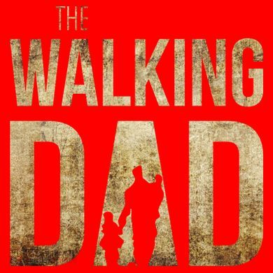 The Walking Dad Santa Hat