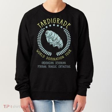 Tardigrade World Domination Microbiologist Gift Women's Sweatshirt