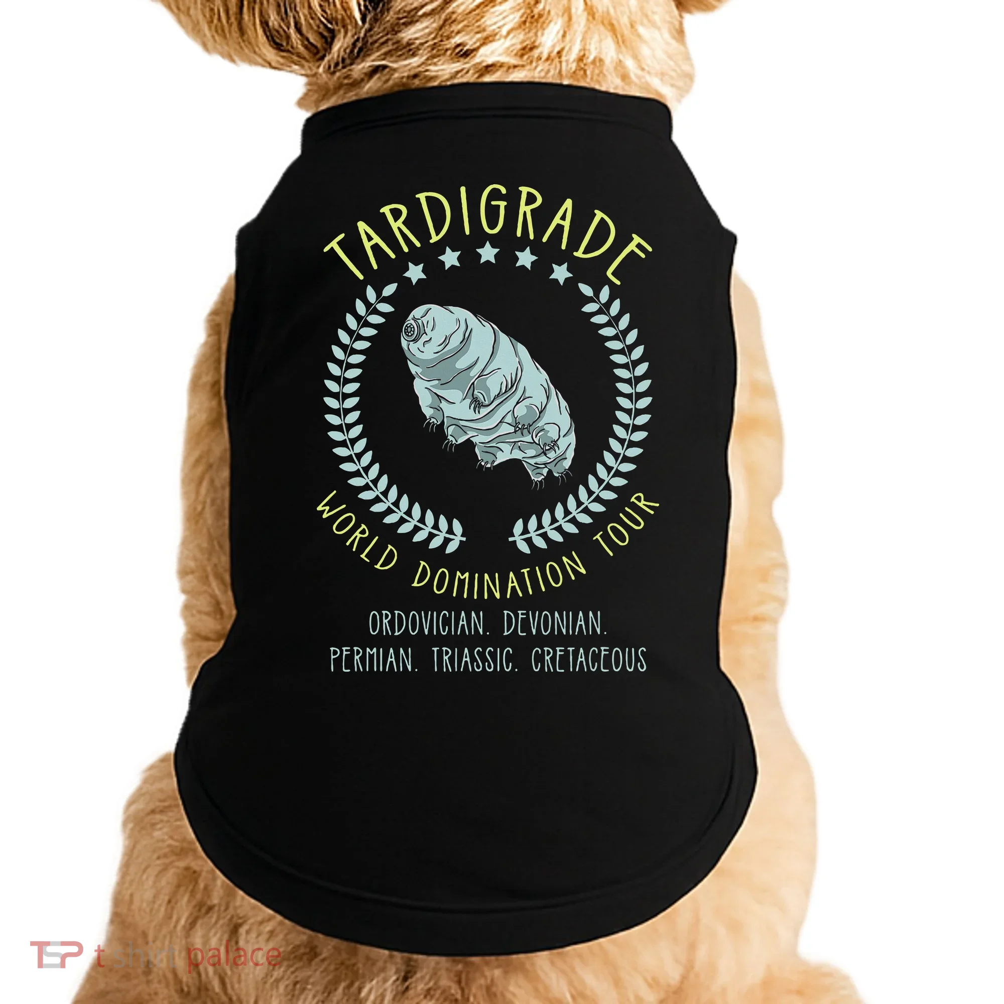 Tardigrade World Domination Microbiologist Gift Doggie Tank