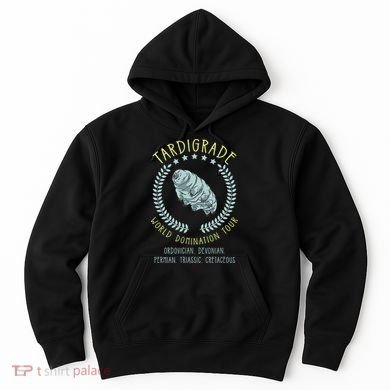 Tardigrade World Domination Microbiologist Gift Hoodie