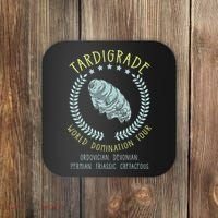 Tardigrade World Domination Microbiologist Gift Coaster thumb 0
