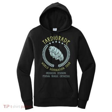 Tardigrade World Domination Microbiologist Gift Women's Hoodie