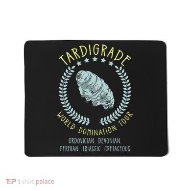Tardigrade World Domination Microbiologist Gift Mousepad