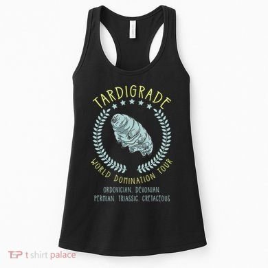 Tardigrade World Domination Microbiologist Gift Women's Tank Top