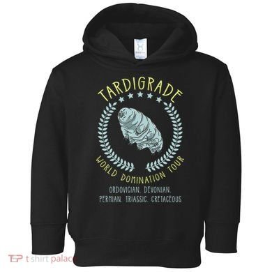 Tardigrade World Domination Microbiologist Gift Toddler Hoodie