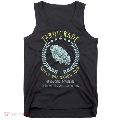Tardigrade World Domination Microbiologist Gift Tank Top