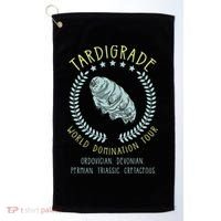 Tardigrade World Domination Microbiologist Gift Golf Towel thumb 0