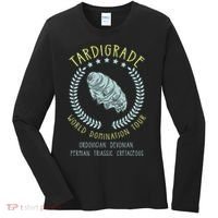 Tardigrade World Domination Microbiologist Gift Women's Long Sleeve Shirt thumb 0