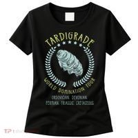 Tardigrade World Domination Microbiologist Gift Women's T-Shirt thumb 0