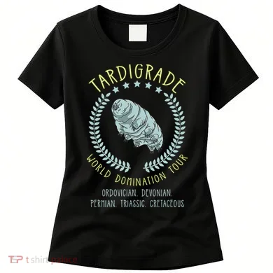 Tardigrade World Domination Microbiologist Gift Women's T-Shirt