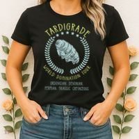 Tardigrade World Domination Microbiologist Gift Women's T-Shirt thumb 2