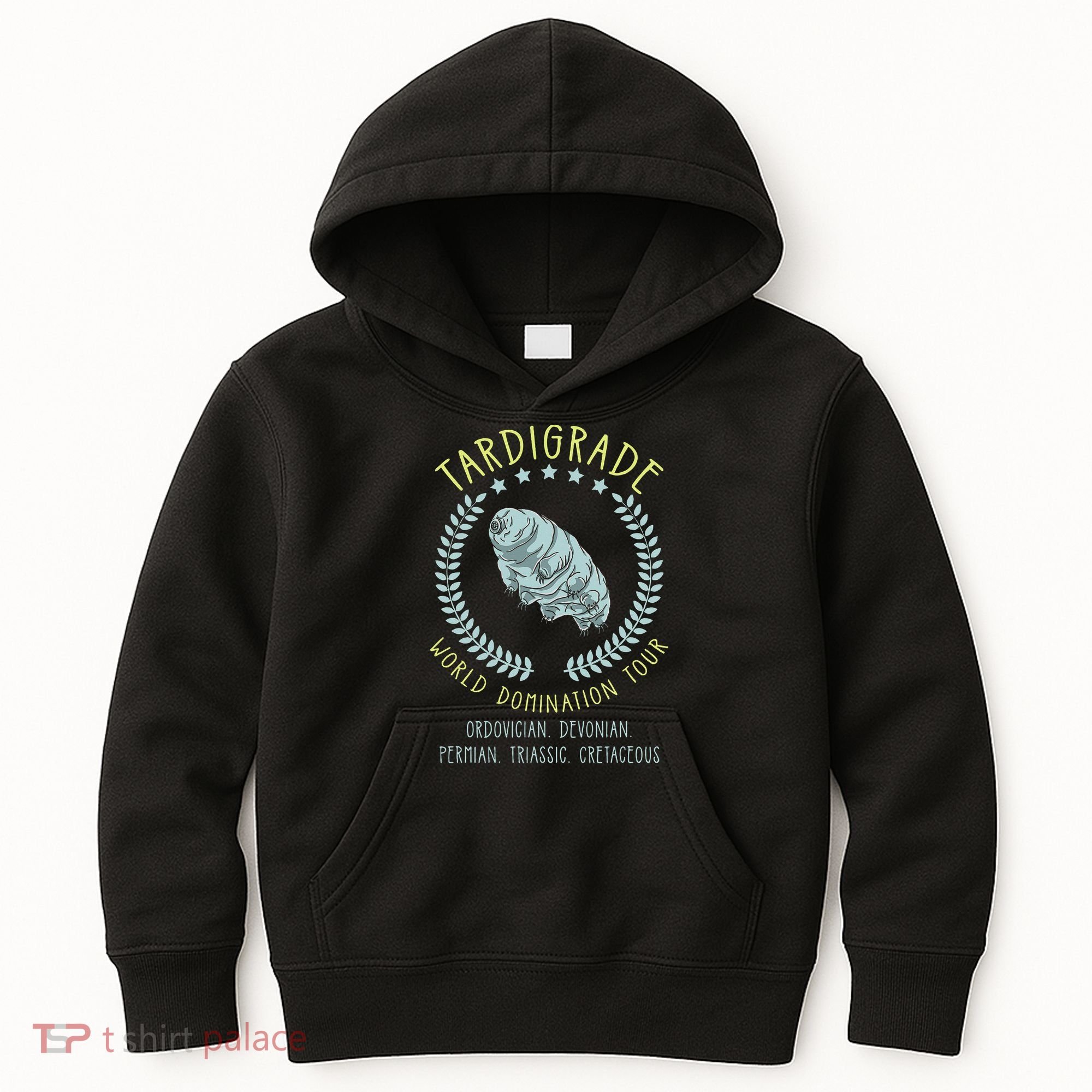 Tardigrade World Domination Microbiologist Gift Kids Hoodie