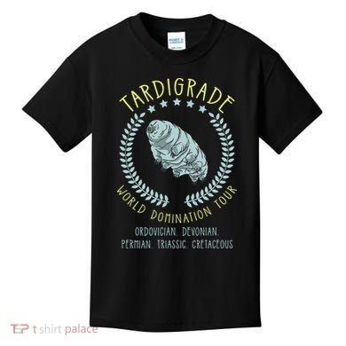 Tardigrade World Domination Microbiologist Gift Kids T-Shirt