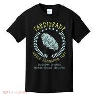 Tardigrade World Domination Microbiologist Gift Kids T-Shirt thumb 0