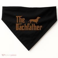 The Weiner Dog Father Funny Dachshund USA-Made Doggie Bandana thumb 0