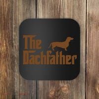 The Weiner Dog Father Funny Dachshund Coaster thumb 0