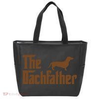 The Weiner Dog Father Funny Dachshund Tote Bag thumb 0
