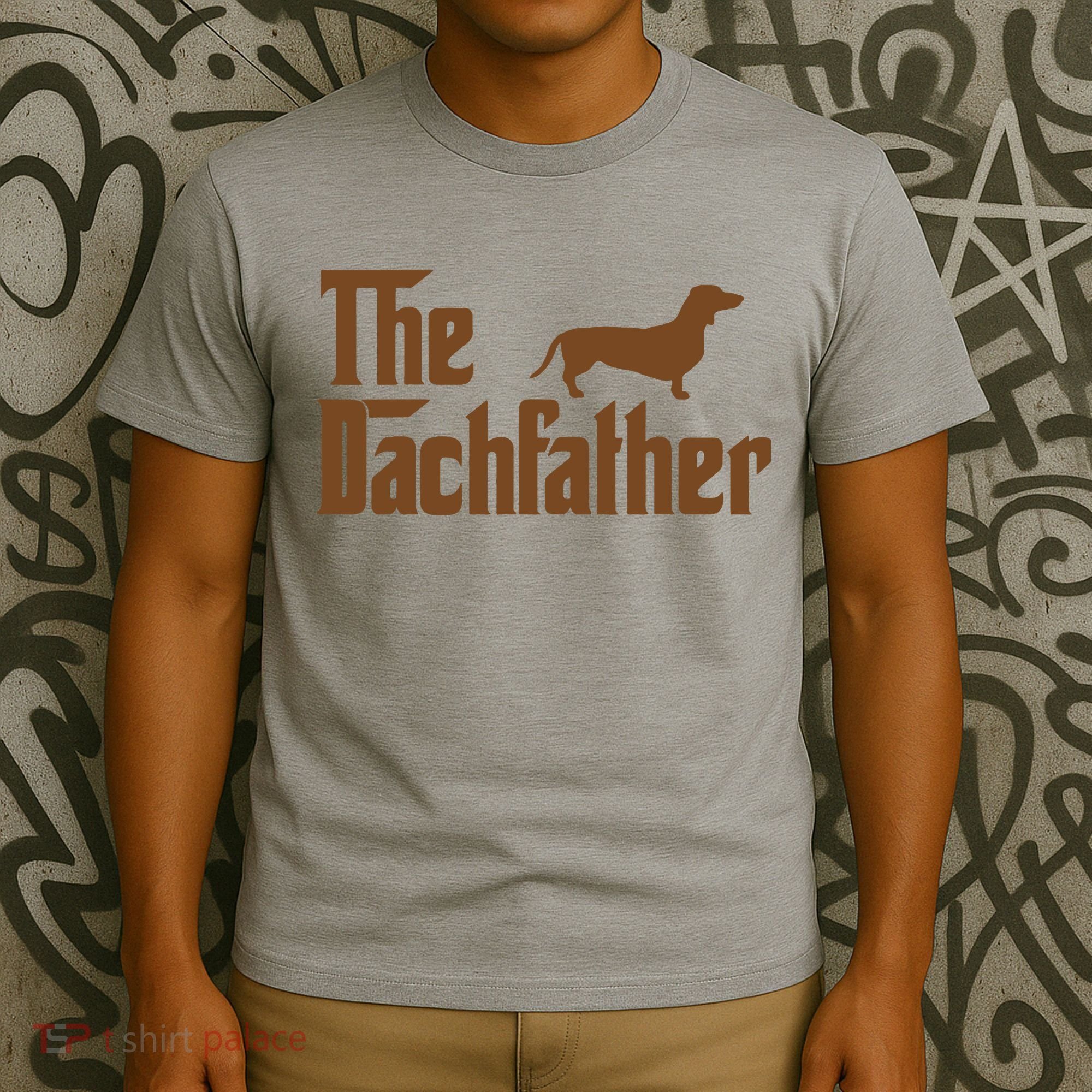 The Weiner Dog Father Funny Dachshund T-Shirt