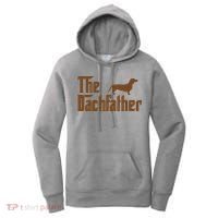 The Weiner Dog Father Funny Dachshund Women's Hoodie thumb 0