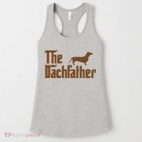 The Weiner Dog Father Funny Dachshund Women's Tank Top thumb 0