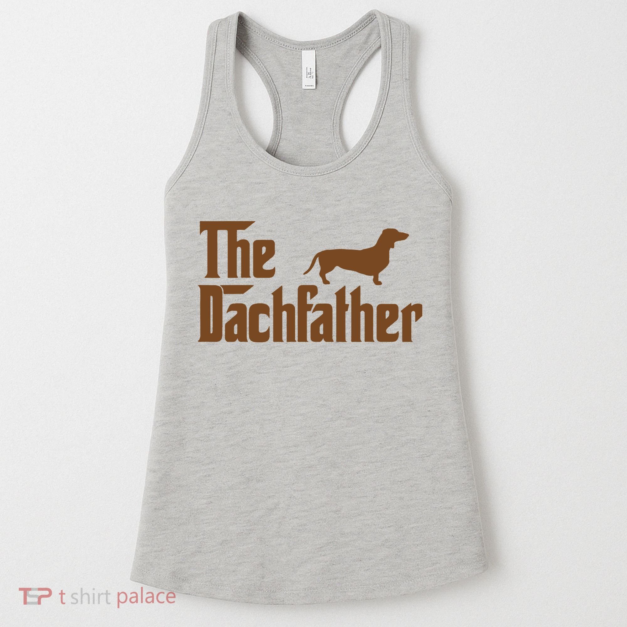 The Weiner Dog Father Funny Dachshund Women's Tank Top