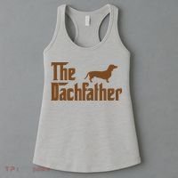 The Weiner Dog Father Funny Dachshund Women's Tank Top thumb 3