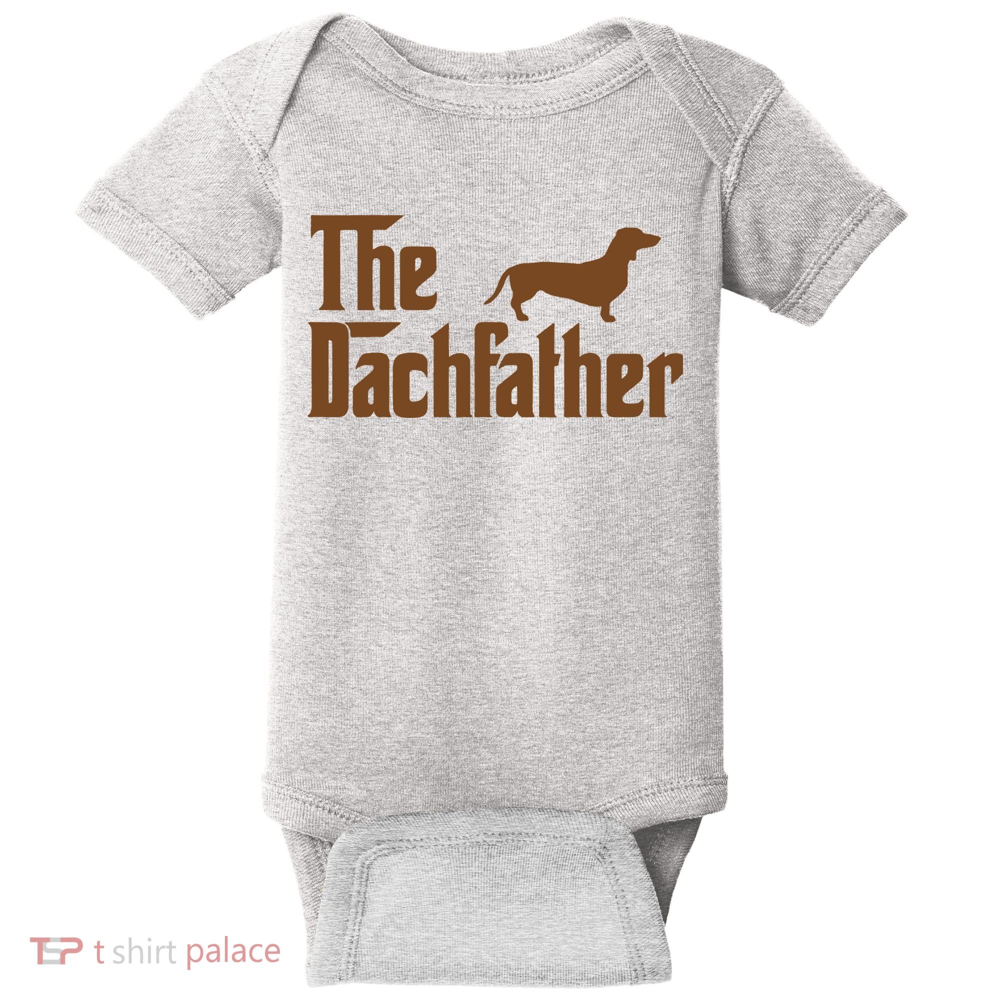The Weiner Dog Father Funny Dachshund Baby Bodysuit