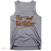 The Weiner Dog Father Funny Dachshund Tank Top thumb 0