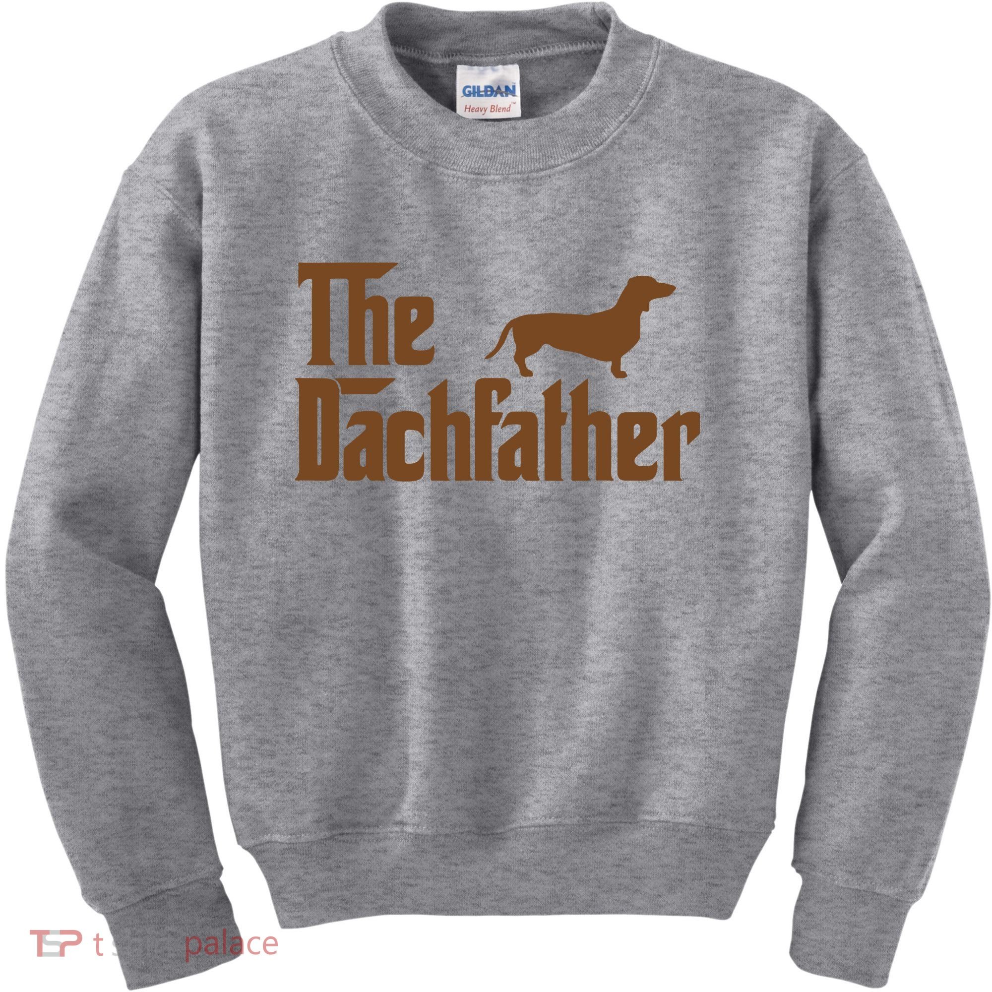 The Weiner Dog Father Funny Dachshund Kids Sweatshirt