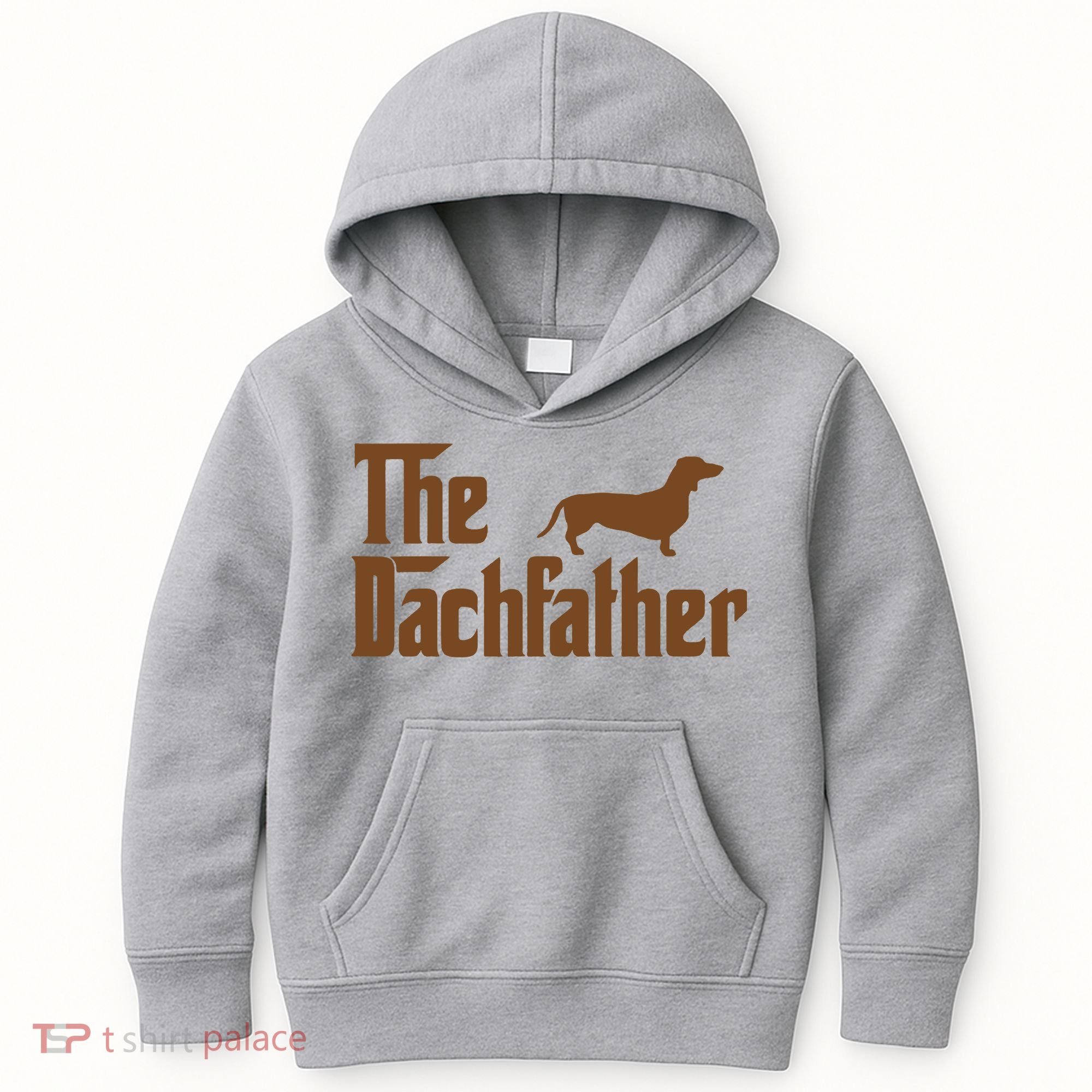 The Weiner Dog Father Funny Dachshund Kids Hoodie