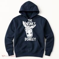 The Wonky Donkey Funny Donkey Lover Farm Animal Hoodie thumb 0