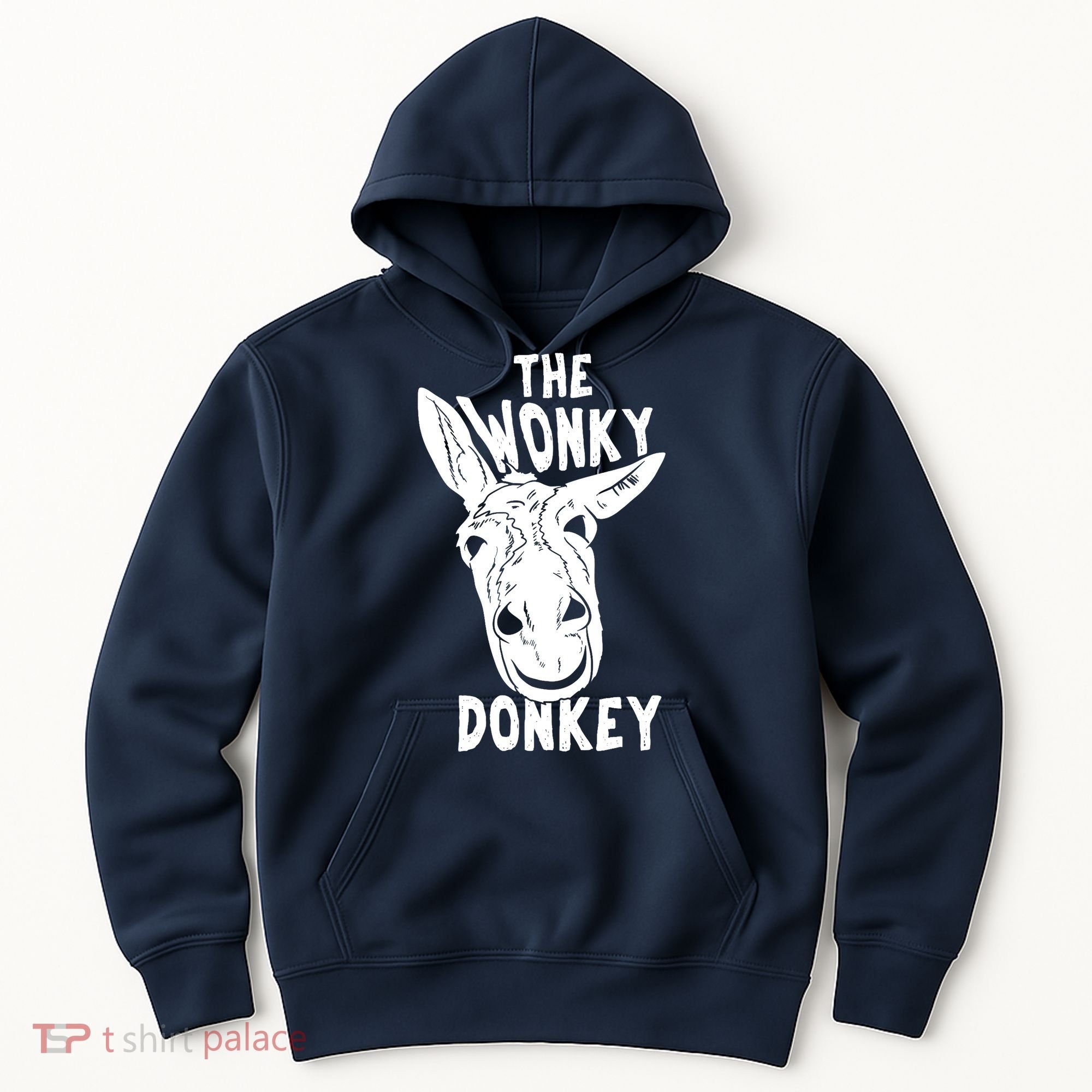 The Wonky Donkey Funny Donkey Lover Farm Animal Hoodie