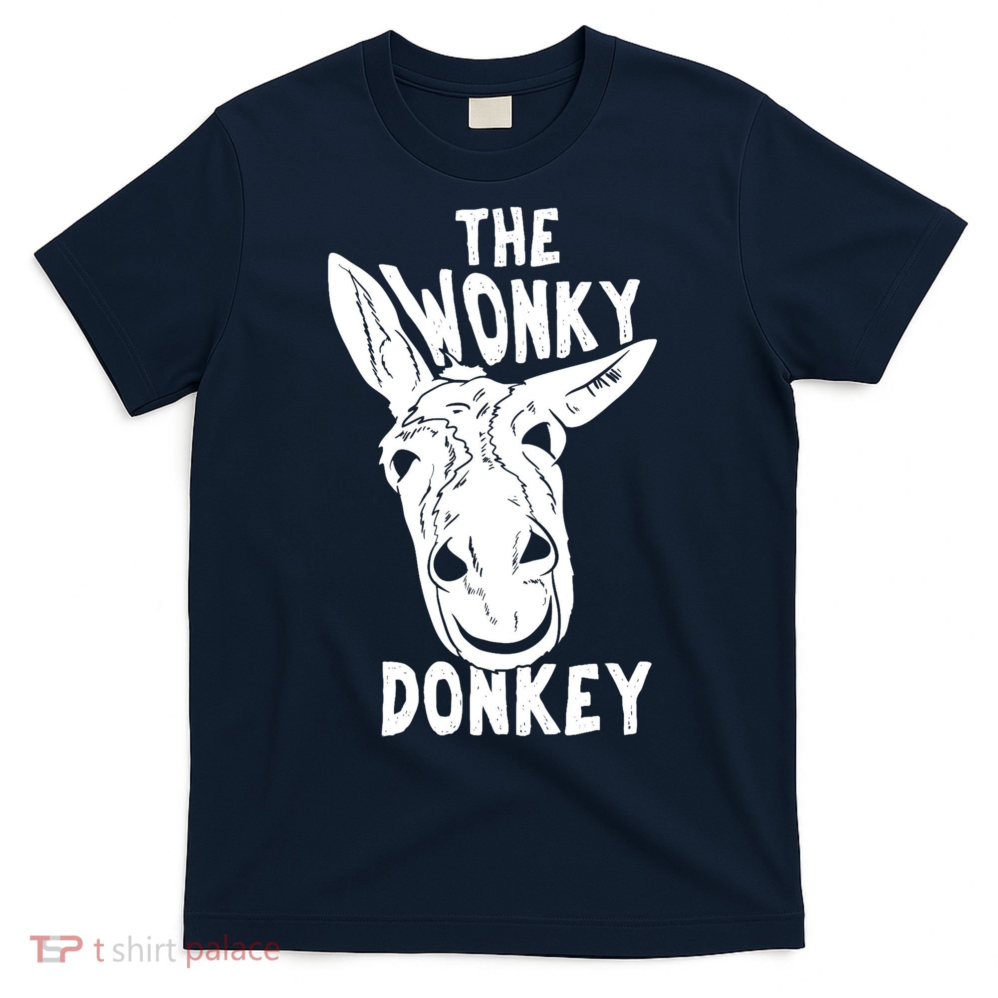 The Wonky Donkey Funny Donkey Lover Farm Animal T-Shirt