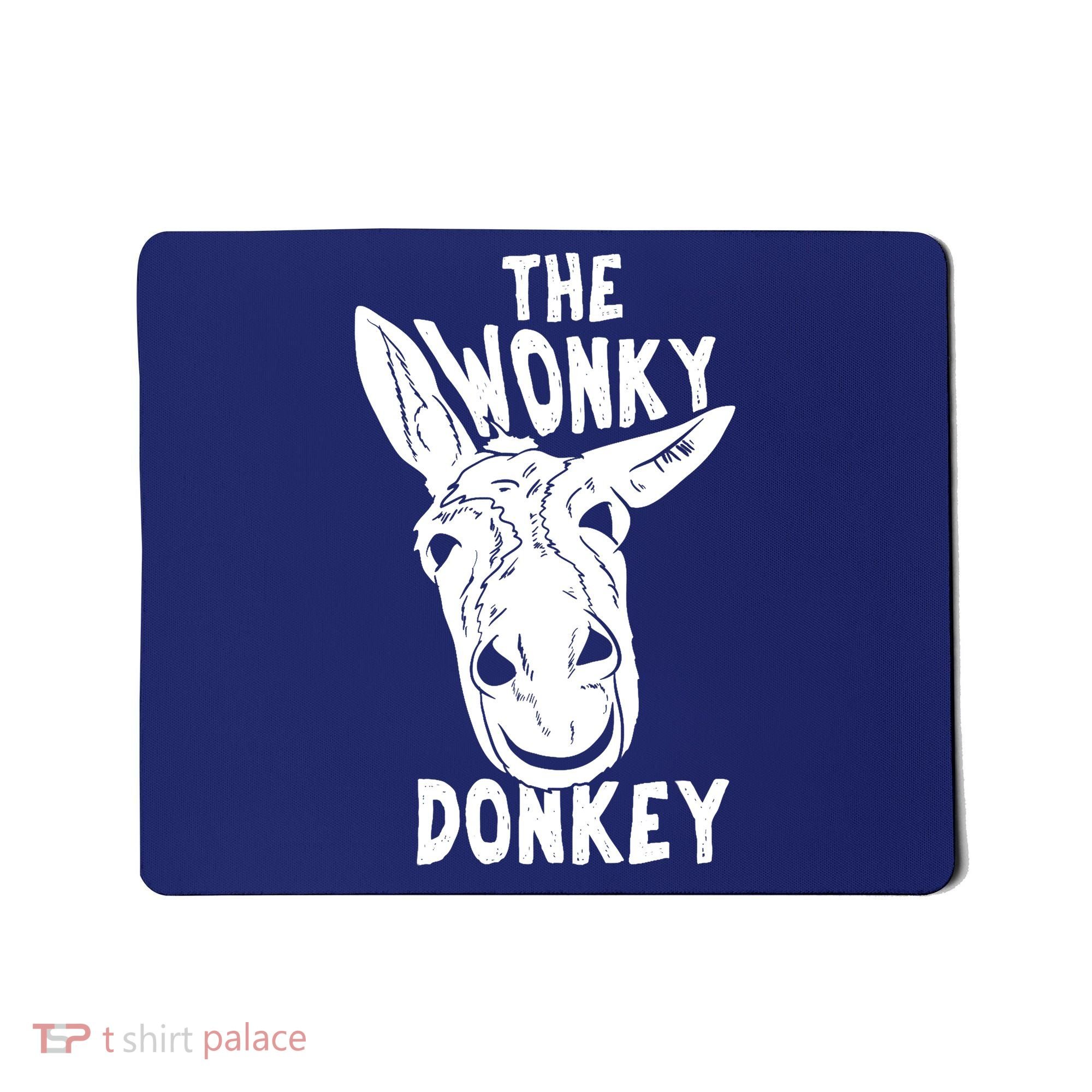 The Wonky Donkey Funny Donkey Lover Farm Animal Mousepad