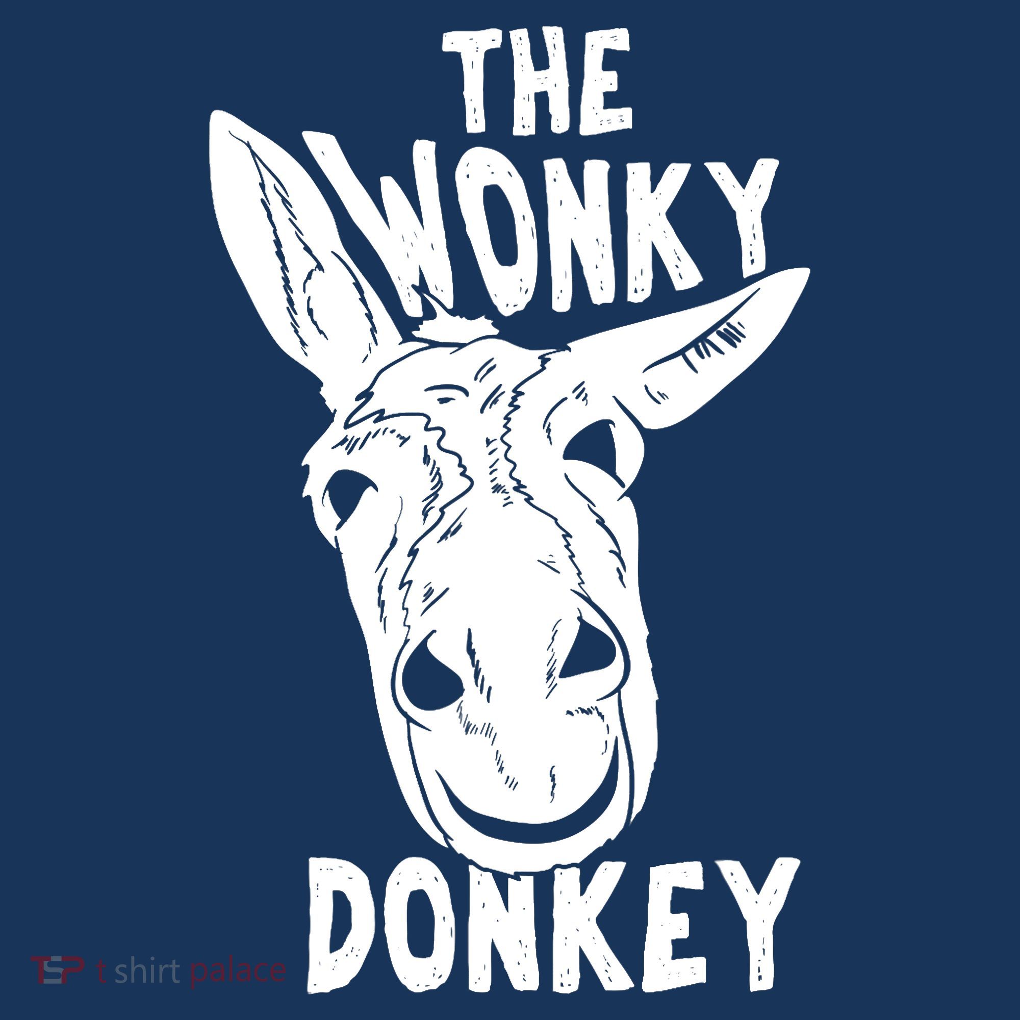 The Wonky Donkey Funny Donkey Lover Farm Animal Women's Tank Top