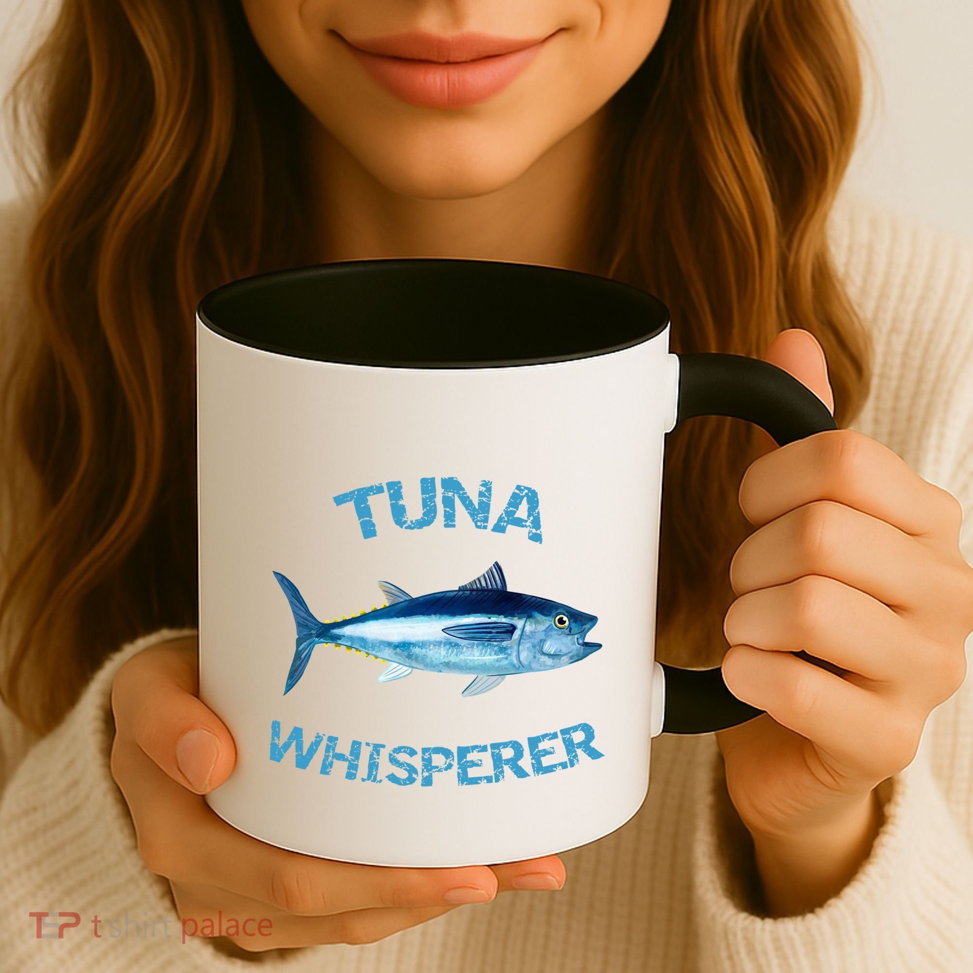 Tuna Whisperer Deep Sea Fishing Tuna Fish Bluefin Tuna Gift Coffee Mug